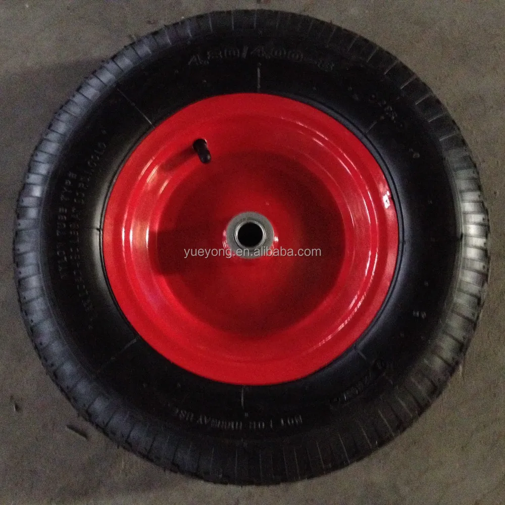 
4.80/4.00-8 wheelbarrow air rubber wheels 