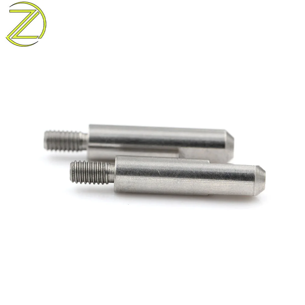 Custom CNC Machining Metric Machine Screws Precision Shoulder Knurled External Thread Dowel Pin