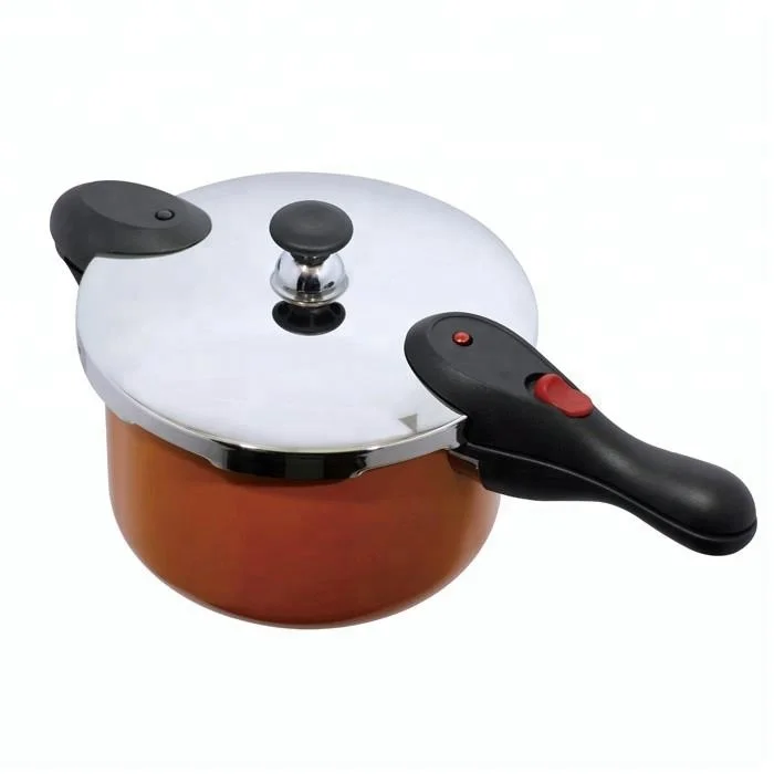 YONGDA Kitchen Germany Style Stainless Steel Pressure Cooker with Different Color Ceramic Coating