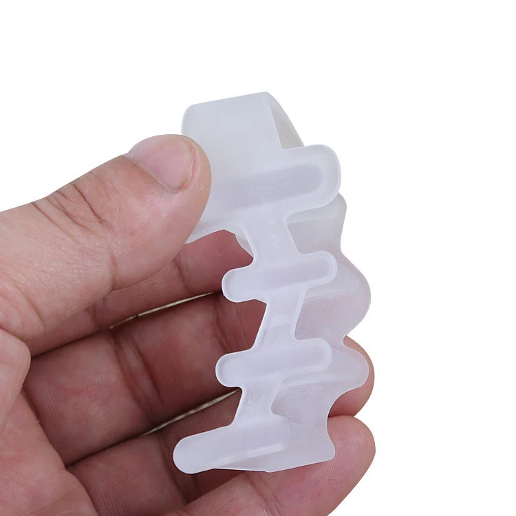 Factory Wholesale Foot Pedicure Valgus Pro Bunion Silicone SEBS Gel Hammer Toe Splint Straightener