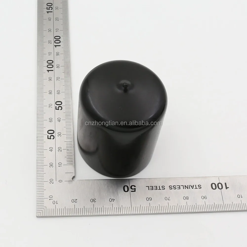 Мягкая ПВХ Виниловая наконечник кабеля черный