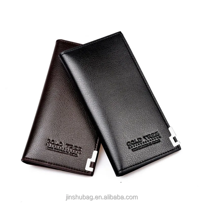 
New Men Clutch Handbag Long Purse Leather Bifold Wallet 