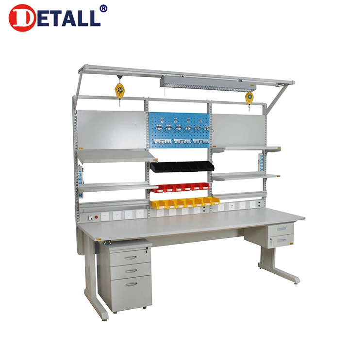 Detall Customizable Factory Metal Work Table