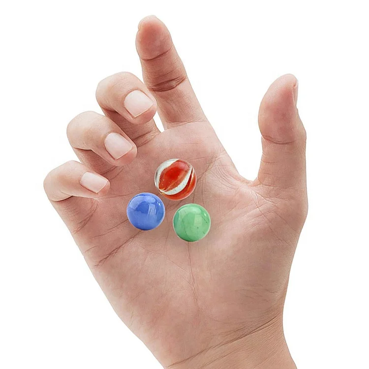 Customized funny beautiful colorful toy glass marbles