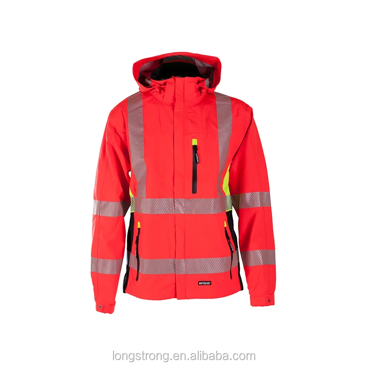  Xl Размер Hi-Vis куртка безопасности светоотражающее пальто Рабочая