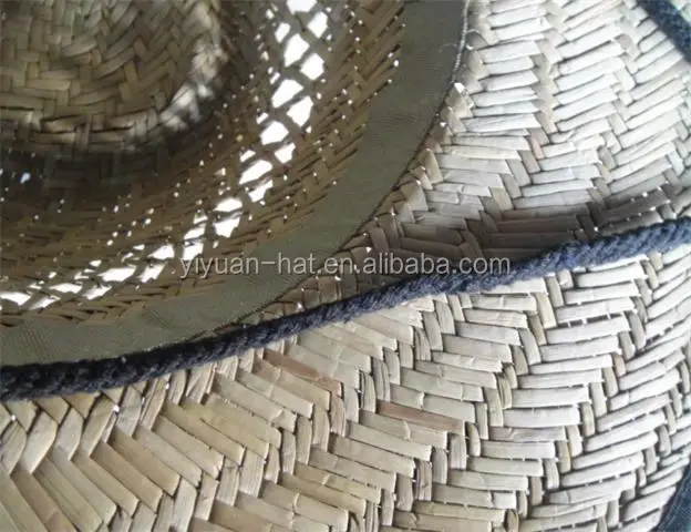 factory supply promotional low price natural hollow straw cowboy farmer panama surf lifeguard straw hats with customized logo