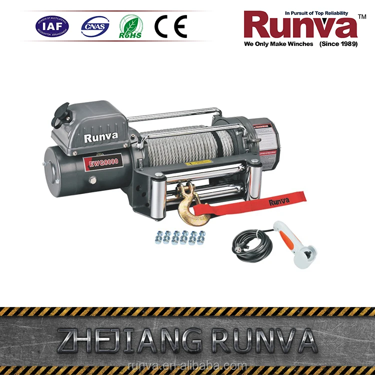Runva Заводская распродажа CE утвержден автоматического винт конический торможение электрические лодки лебедки