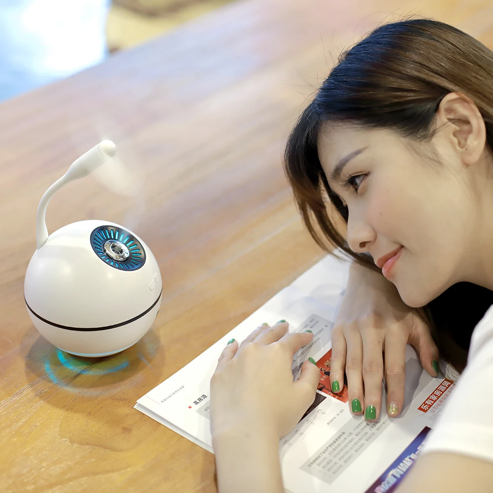 wireless rechargeable battery powered  portable mini usb ultrasonic cool mist maker humidifier