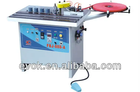 
FBJ-888-B manual edge banding machine for office wood desk 