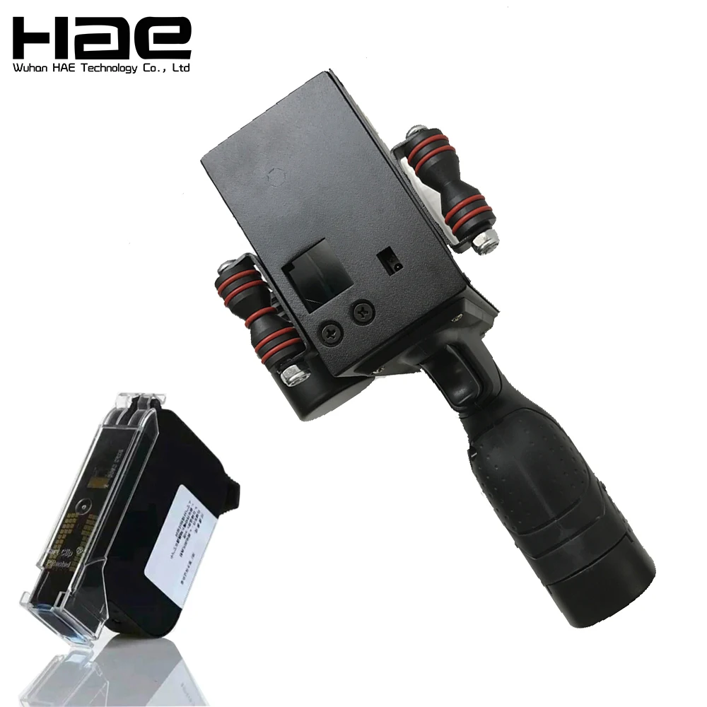 Continuous Portable Handheld Inkjet Printer Coder In India , Ink Jet Coding Machine With Conveyor