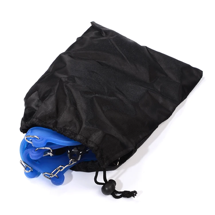 
Safety reusable anti-slip stainless steel TPR climbing ice cleats boots 