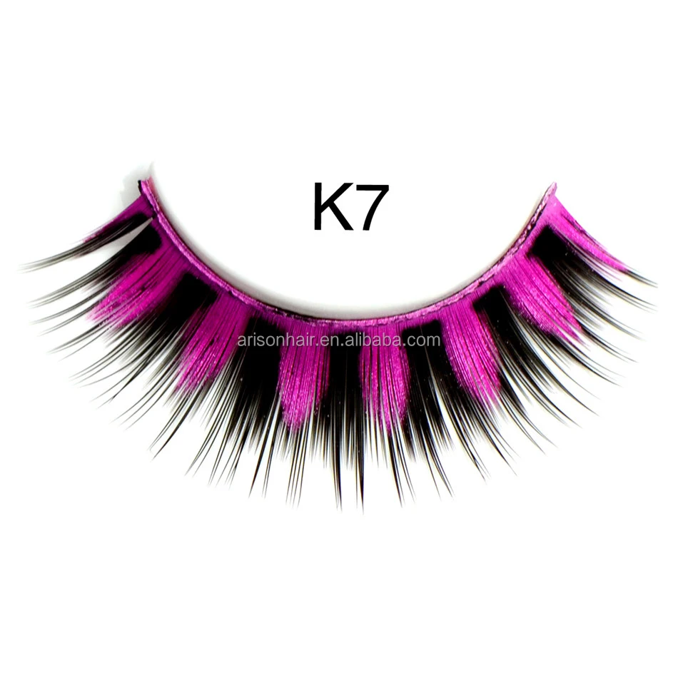 Party queen false eyelashes feather lashes fake double eyelashes manufacturers