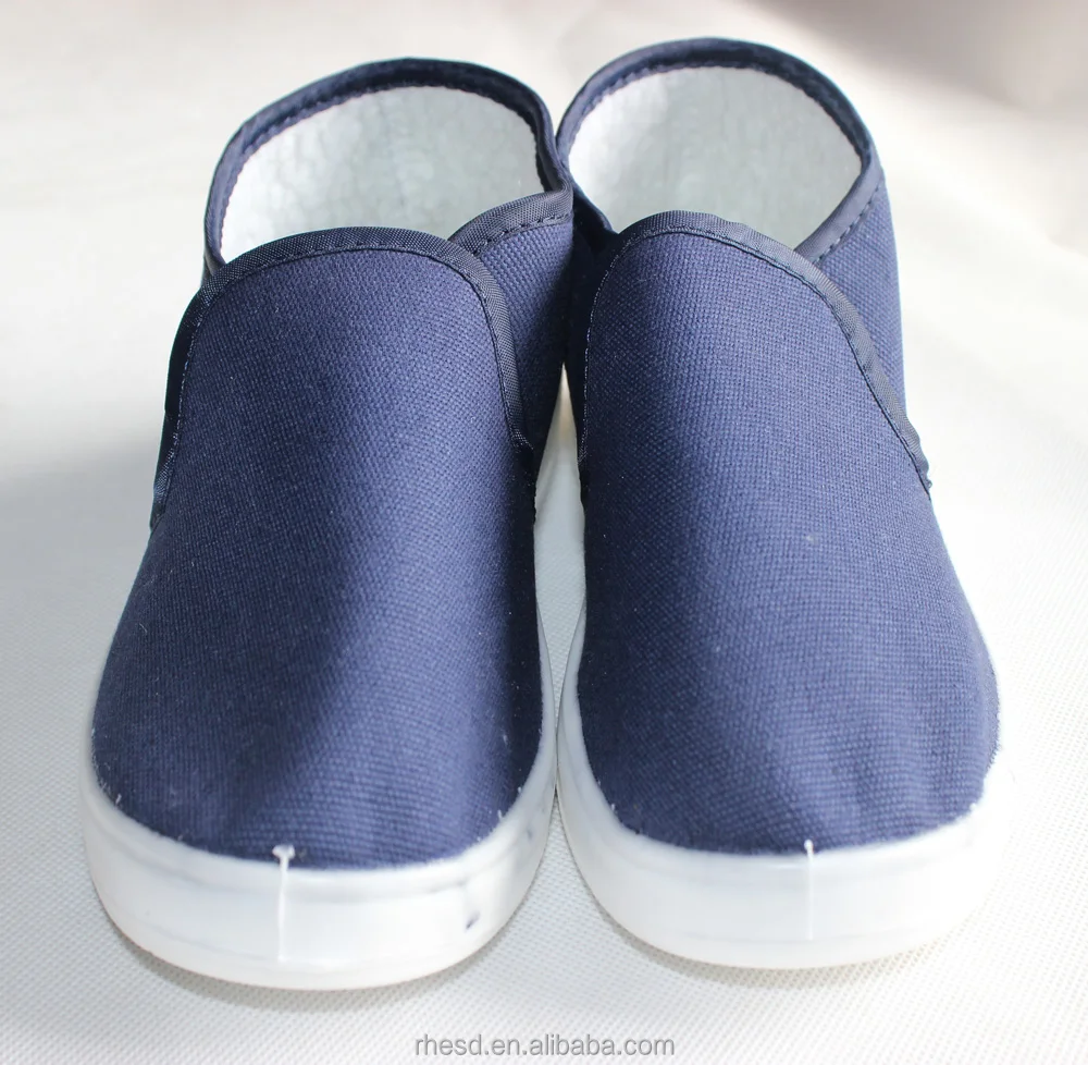
Blue Cotton Padded Antistatic Cleanroom Shoes Wear In Winter  (60631005085)