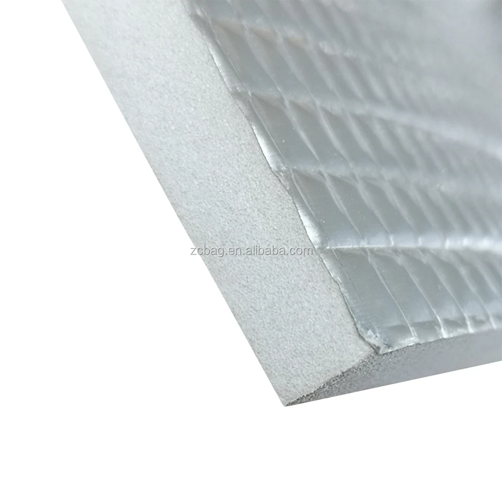 Self adhesive aluminum foil foam insulation soundproof and fireproof polyethylene foam sheet