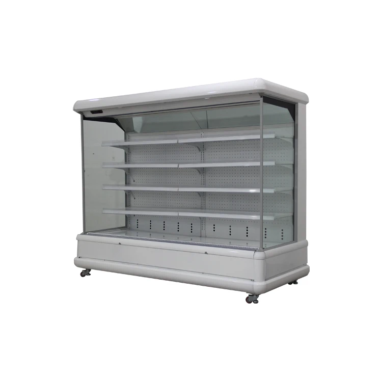 Open Type Chiller Commercial Display Fridge for Sale Display Cooler Single-temperature Ce