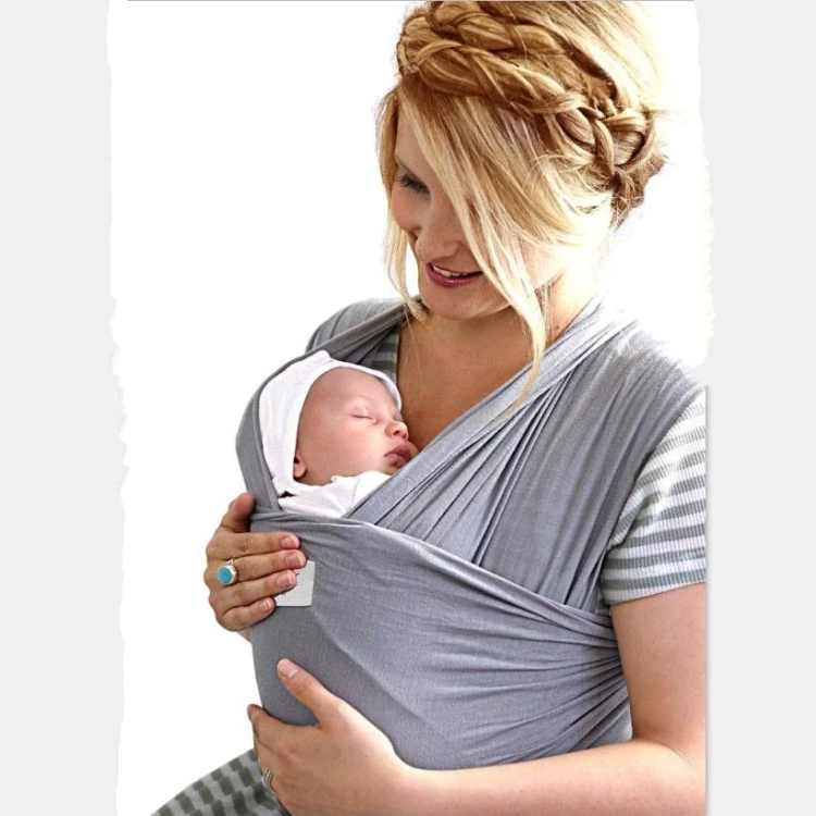 Amazon hot baby sling wrap  newest design ergonomic lightweight breathable carrier wrap baby sling