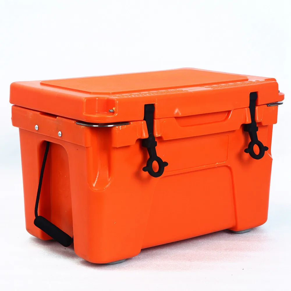 KJB PE Material Insulated Ice Cooler Container/Box Rotomolded Small Fish Container For Camping