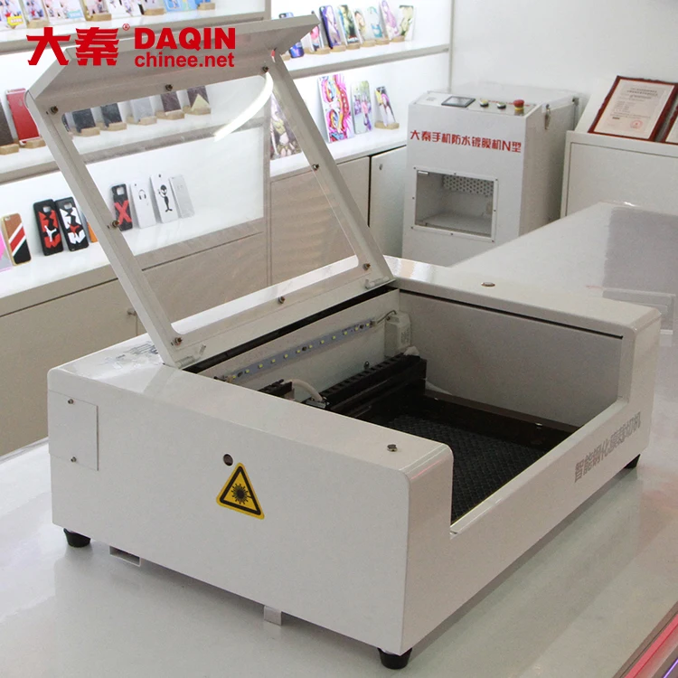 Nano Tempered glass cutting machine for mobile phone shop or online Europe matket