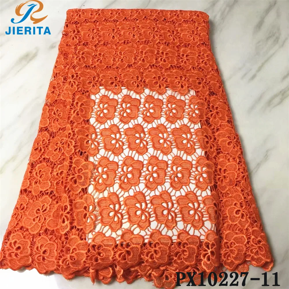 PX10227-12 wavy embroidery rose pink lace trimming cotton farics with quipure lace material