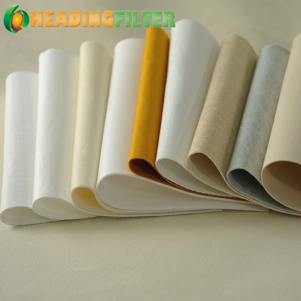 PTFE membrane dust collector Polyester Filter cloth/bag for industrial gas filtration purification