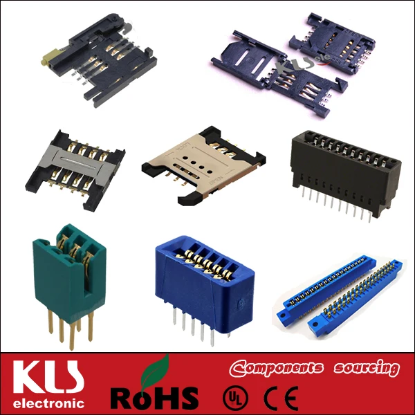 Хорошее качество pcb mmc разъем UL CE ROHS KLS Марка 149