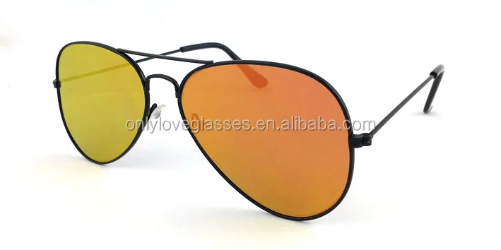 cheaper promotion mirror lens pilot sunglasses