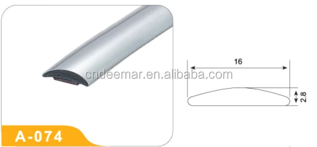 Cheap India Country Guangzhou Factory Auto Decorative PVC Chrome Tile Strips