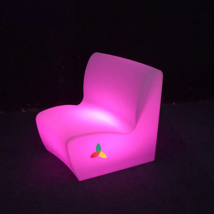Commercial bar luxury furniture LED glowing bar sofa