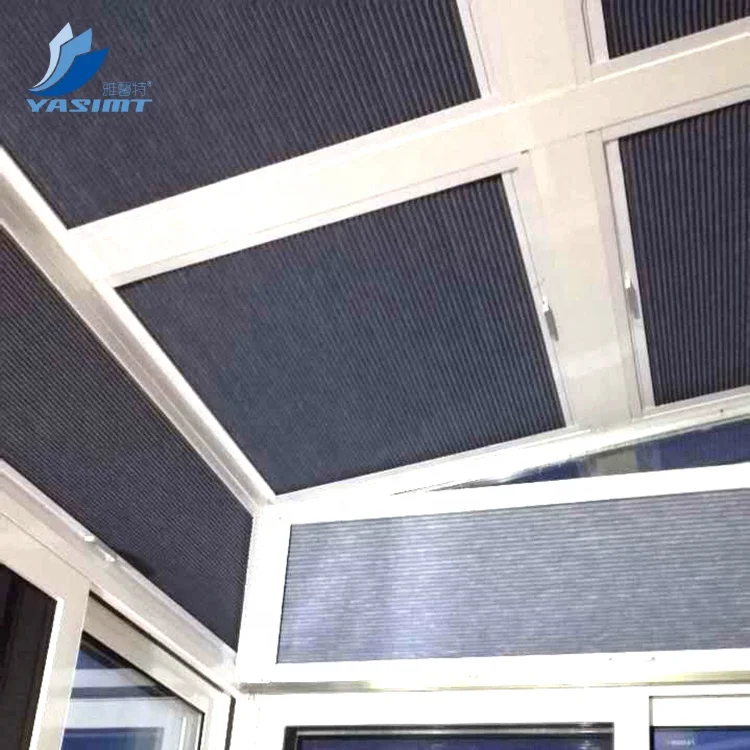 China Made Pleated Motorized Shade Skylight Honeycomb Blinds