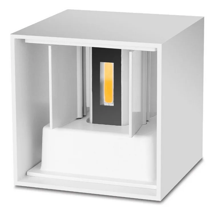 led wall lamp indoor modern loft mounted vanity lighting fixtures outdoor home decorative cube up and down wall light