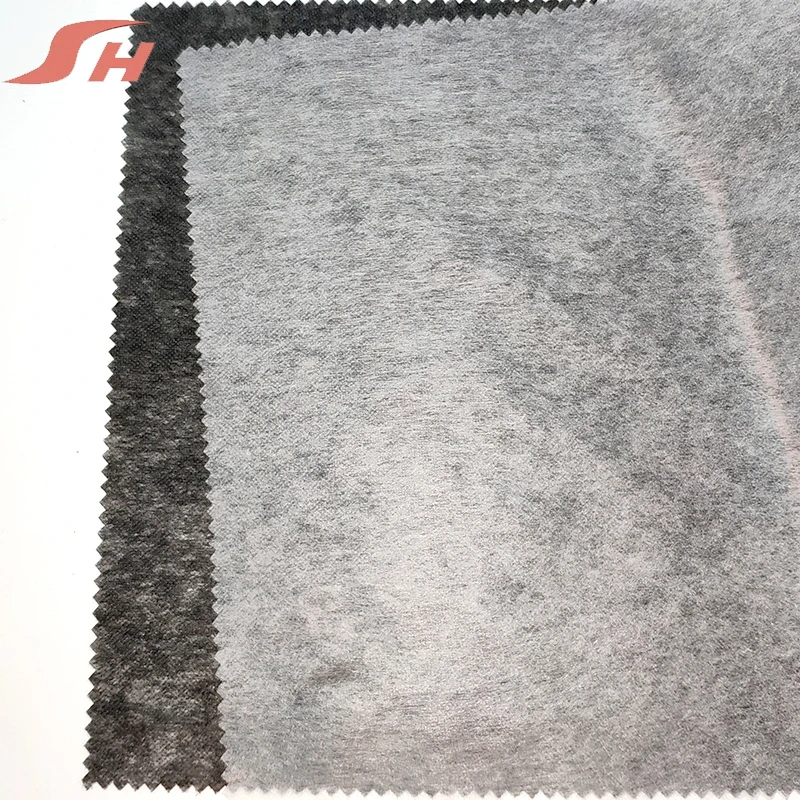 
Factory direct sale polyester/nylon fabric fusing nonwoven interlining 