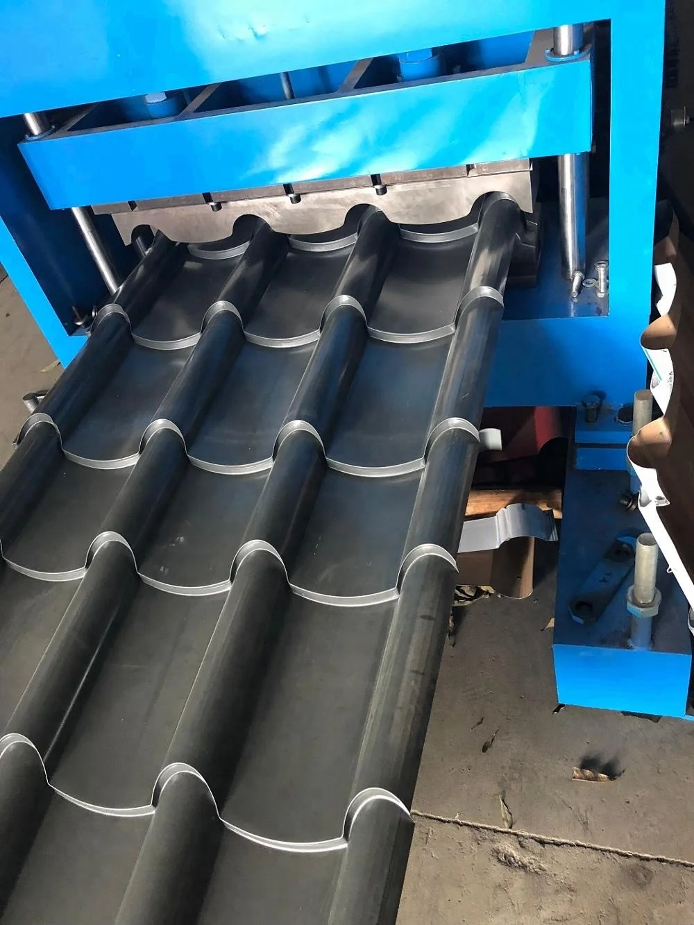 Metal glazed tile forming machine roof tile making machine roofing machine