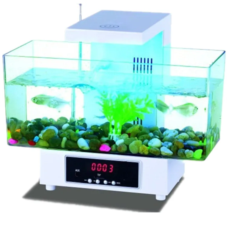Mini Desktop USB Aquarium / mini fish tank / led Desktop Aquarium