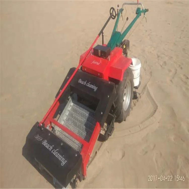 tractor mounted beach sand cleaner for remove debris