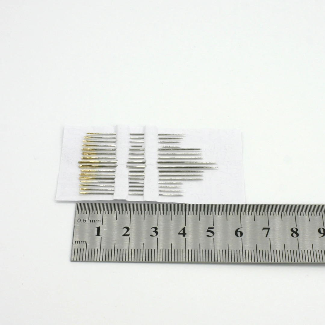 16Pcs High Quality Assorted Self Threading Hand Stitch Sewing Needle kit in blister card with Golden Eye