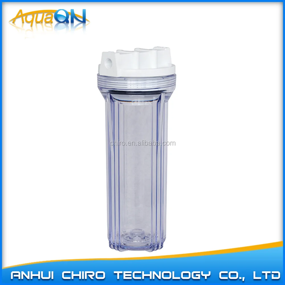 
 Прозрачный корпус картриджа фильтра воды  