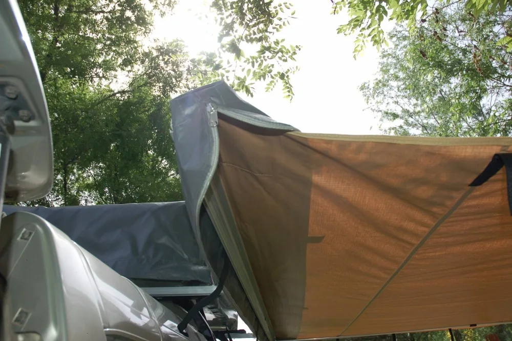 2.5*2.5M car roof side awning 4x4 4wd awning