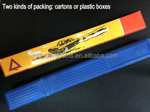 reflective car triangle warning sign triangulo traffic warning sign