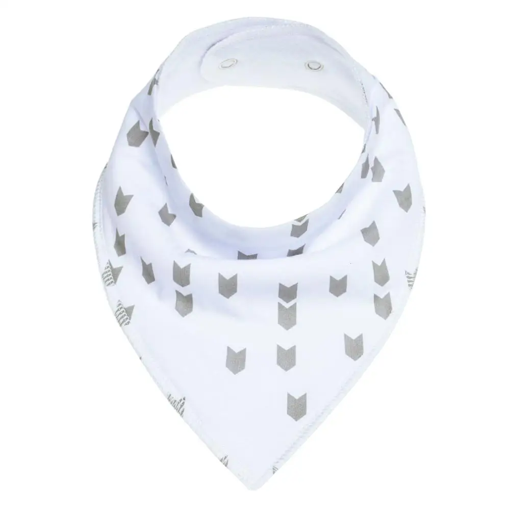 
Baby Bibs Bandana Lot 100% Cotton High Quality Towel for Boys and Girls Multistyle Triangle 8-Pack Bbay Bandana Drool Bib 