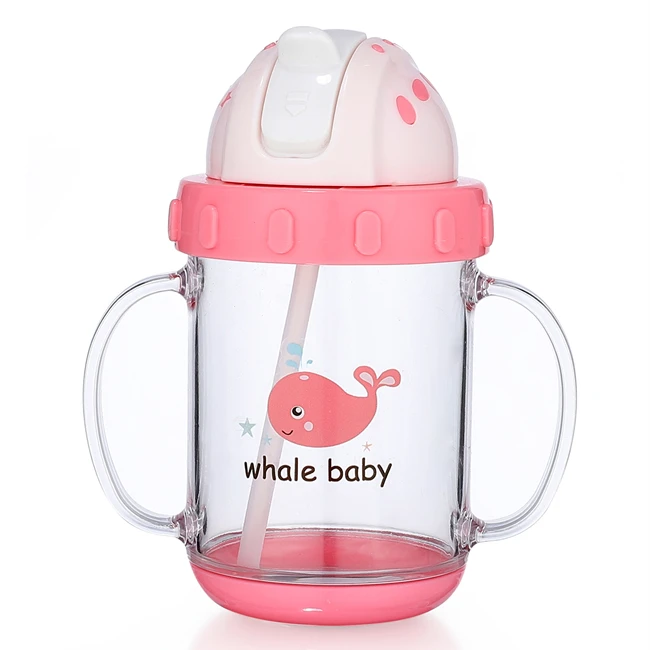 
Cheap Price Free Sample BPA Free Tritan Material Custom Branded Plastic Kids Drinking Water Bottle With Handle Lid 