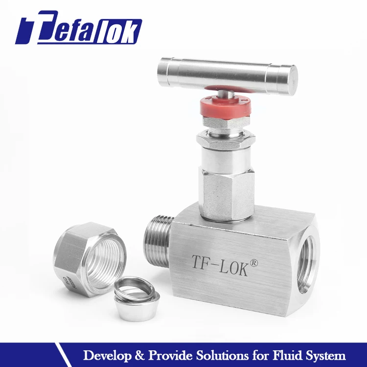 swagelok stainless steel male-female needle valve