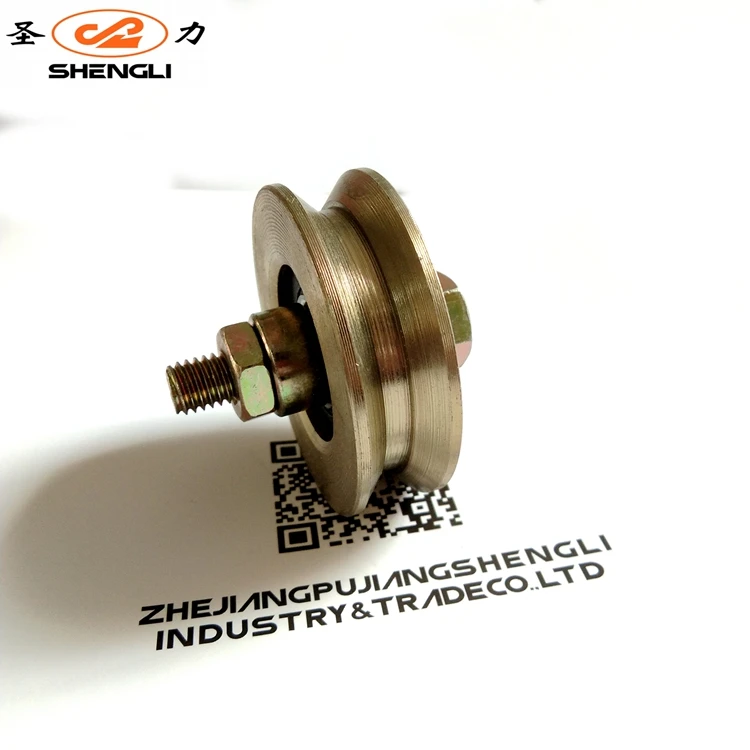 Sliding Gate Wheel for fence gate factory price  50mm Y groove sliding door pulley
