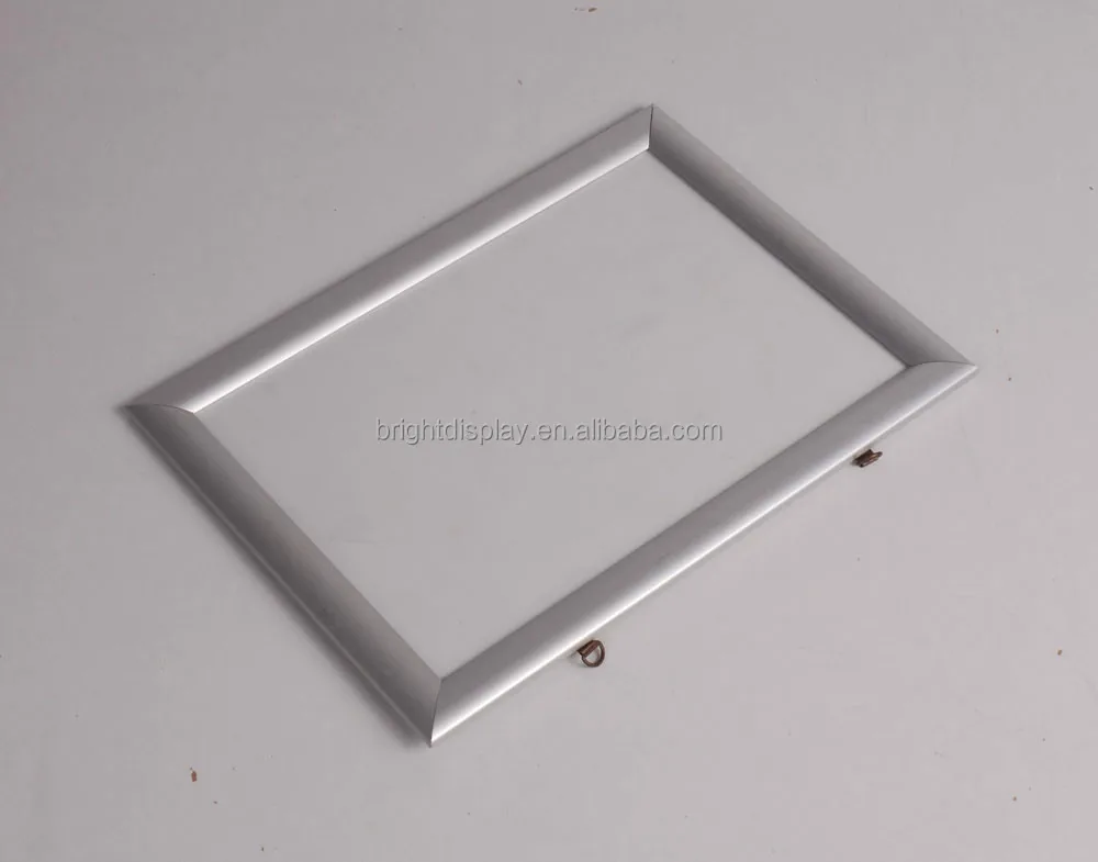 Wall mount snap poster aluminum frame size A0 A1 A2 A3 A4 etc for advertising from factory