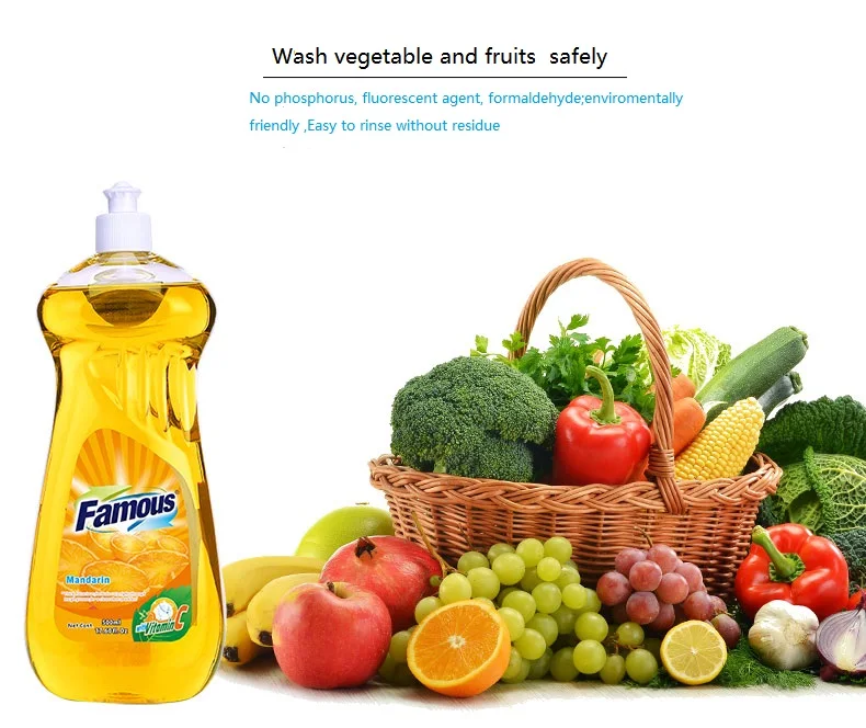 dish soap 650ml dish washing liquid Smart Power Dishwash Liquid