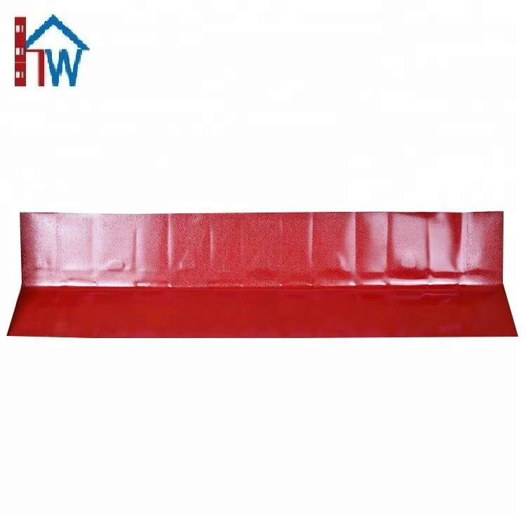 Degradable material fireproof pvc roof plastic tile accessories