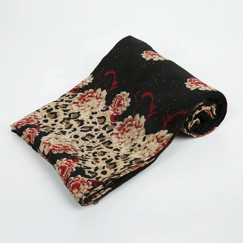 Арабский Египет горячие для женщин пользовательские моды подчеркивает печатных мусульманский хиджаб шарф