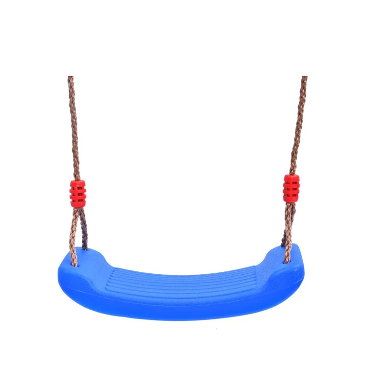 Уличные пластиковые детские качели с ремнем, детские качели из полиэтилена