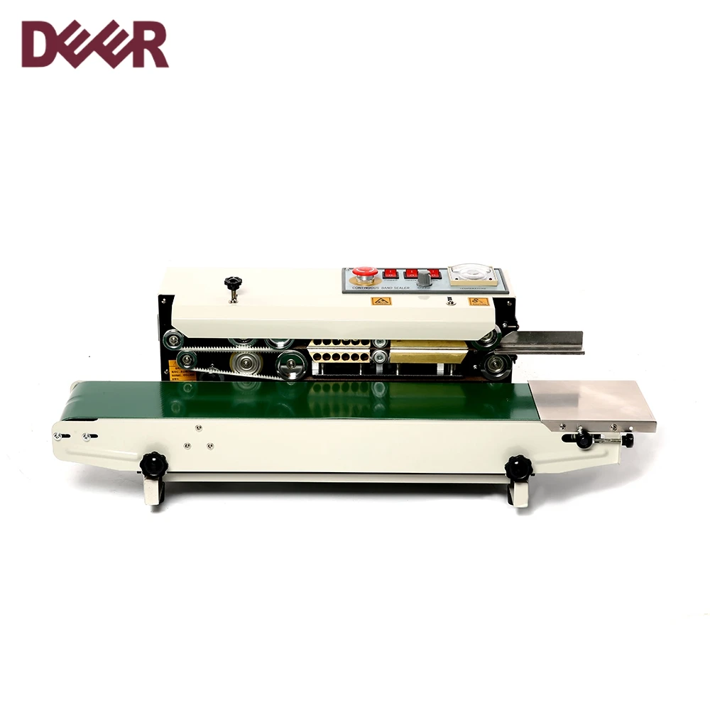 Good sealer plastic bag sealing machine, vertical continous band sealer