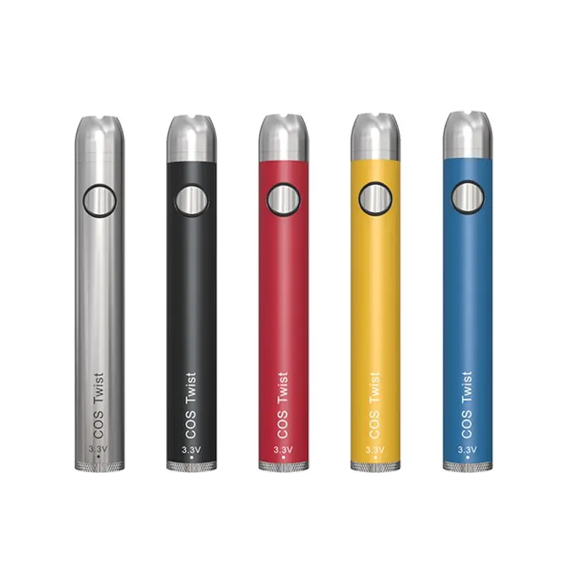 
Newest Vapor Electronic Cigarette ECT COS TWIST 650mah Blister Pack Starter Kit Hookah Pen 