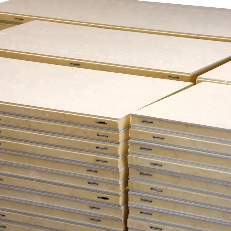 Hot sell Wholesale price cold room PU sandwich panels, walk in cooler panels price